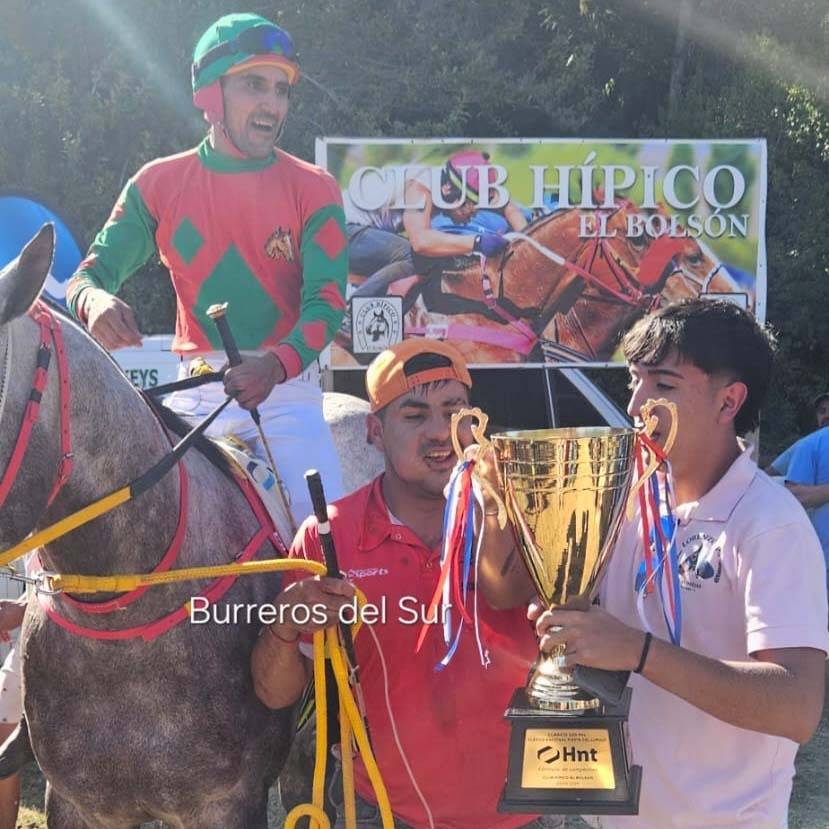Ramón Juárez jockey Lorenzo Lips Stud San Esteban turf El Bolsón HNT