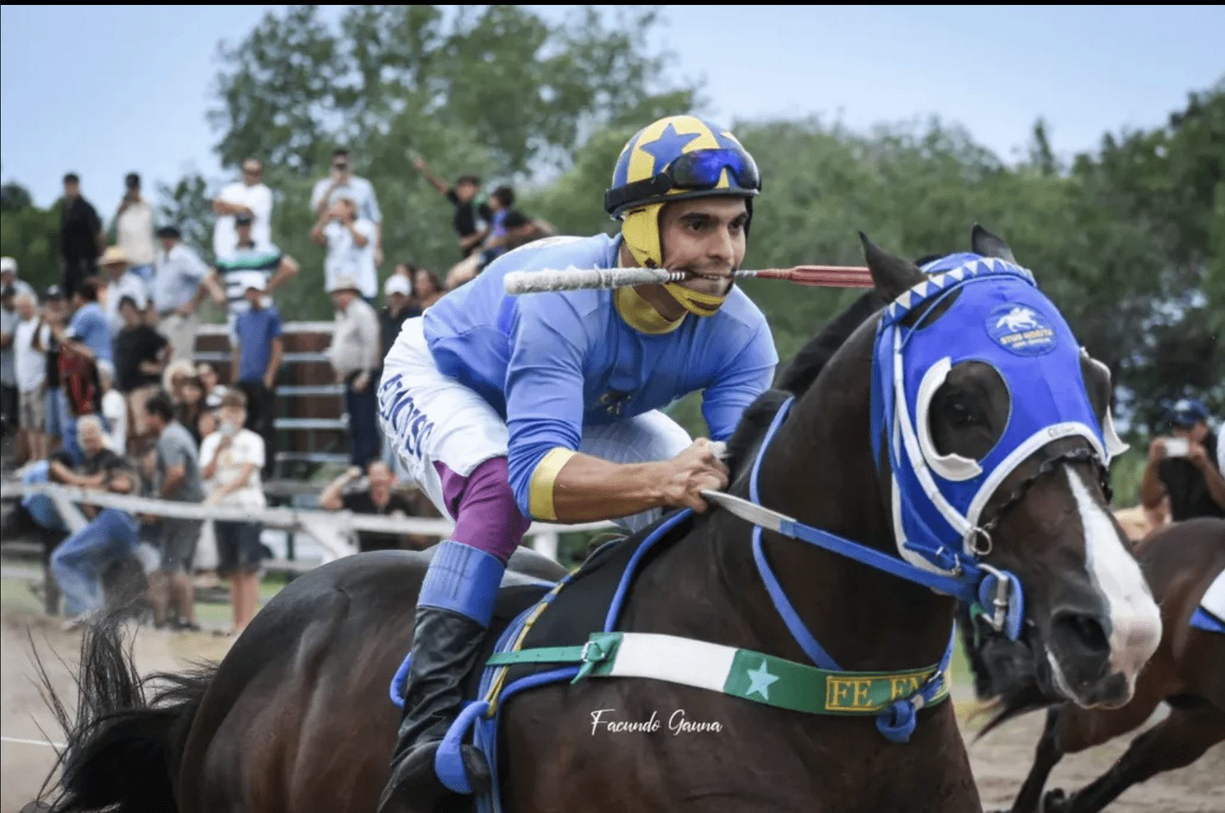 El Mati ganador del Mega Clásico 350 metros Hipódromo Viale - preparación Ramos sedas Morita